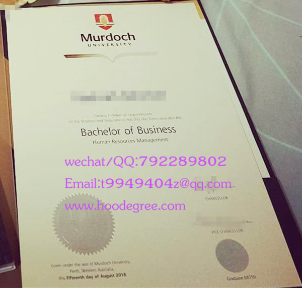 澳大利亚莫道克大学毕业证murdoch university degree certificate