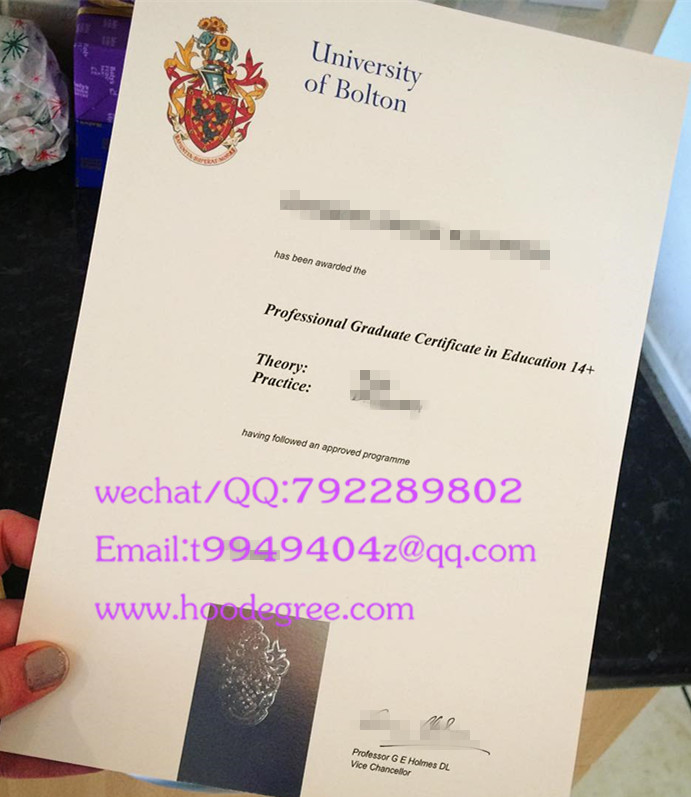 university of bolton diploma波尔顿大学毕业证