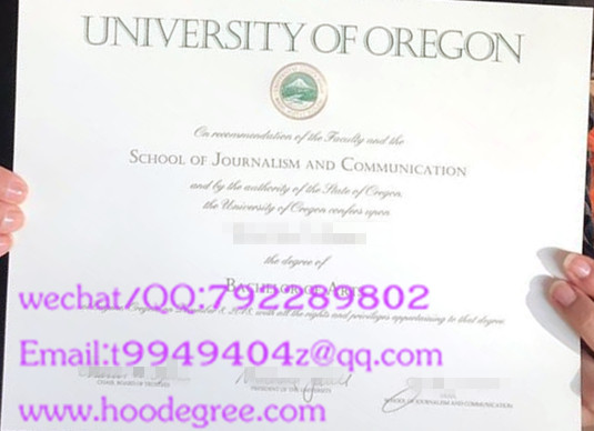 university of oregon degree certificate俄勒冈大学毕业证书